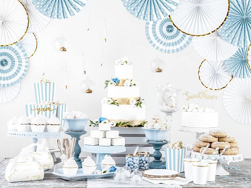 Hangdecoratie Sweets 3x blauw_1