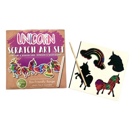 Scratch setje unicorn