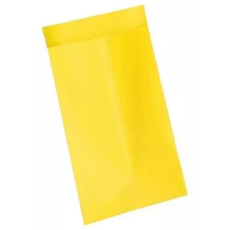 Papieren zakje geel