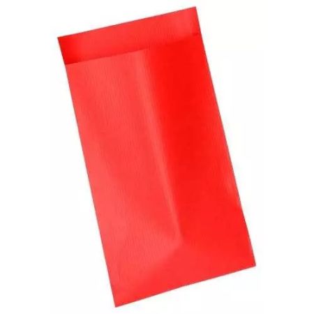 Papieren zakje rood